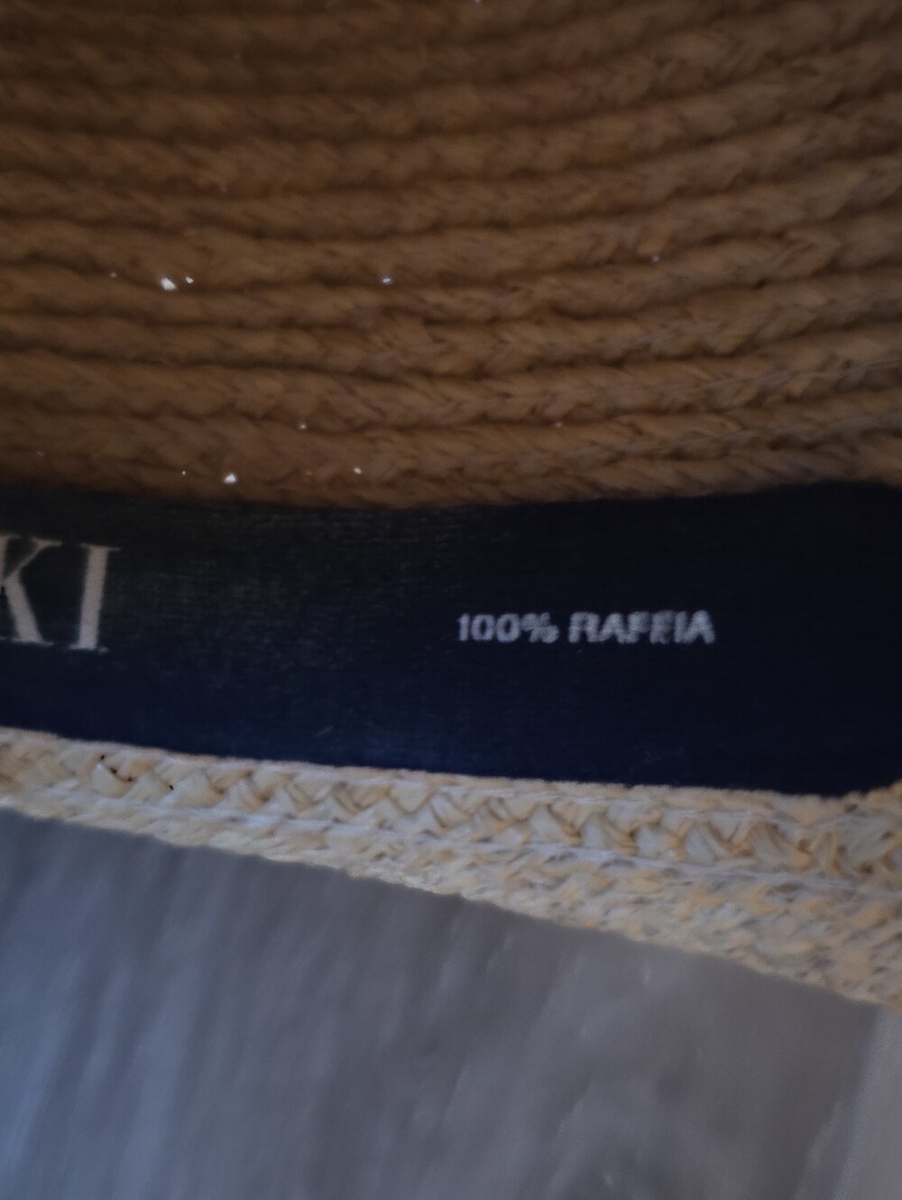Kaminski 100% Raffia Wide Brim Sun Hat Made in Australia Natural Straw Vacation - Picture 7 of 12